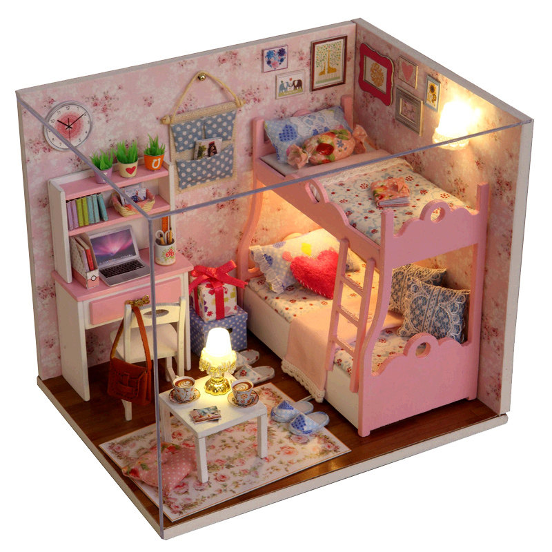 diy3d立体拼图女孩玩具10岁