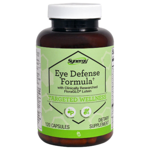 美国代购Synergy叶黄素EYE Defense FloraGlo越橘牛磺酸120粒胶囊