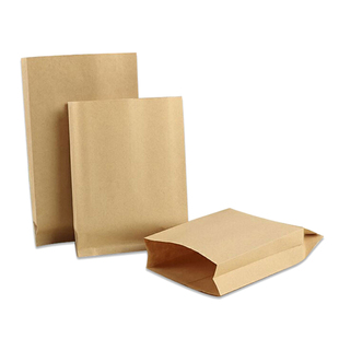 防油纸袋烧烤小吃打包烤猪蹄鸡腿薯条加厚空白食品包装牛皮纸袋子