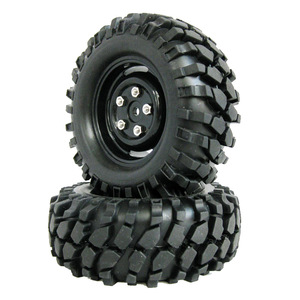 96MM攀爬防真胎 1.9寸 1:10 攀爬轮胎 Axial SCX10 D90轮胎 4只装