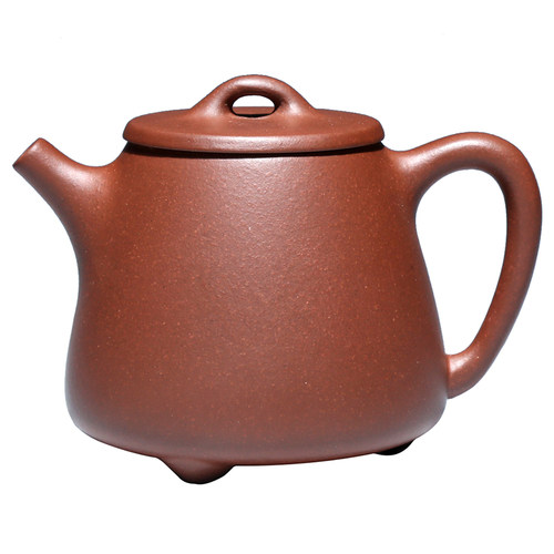 宜兴紫砂壶泡茶壶茶具养生壶全手工壶原矿底槽青270CC禅竹石瓢壶