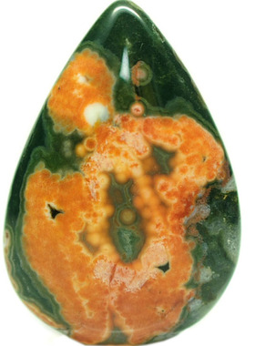 天眼鱼子海洋碧玉吊坠独特稀缺