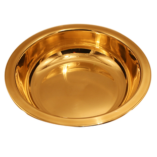 纯铜脸盆 加厚铜盆 婚庆用品礼品 结婚脸盆 黄铜盆 风水盆