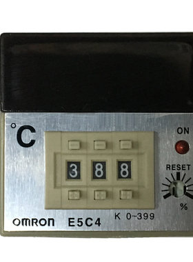 OMRON仪表E5C4-R20数显温控仪 输出控制接触器 温度控制器 K 型