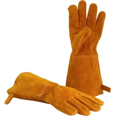 星工牛皮电焊加大手套焊工橘黄色