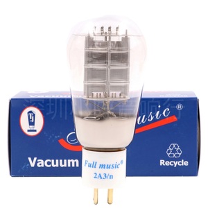 TJ Fullmusic天津全真电子管2A3/n 2A3N网屏金脚原厂配对质保一年
