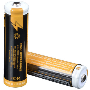沃尔森18650锂电池充电大容量3.7v风扇4.2v强光手电筒头灯收音机