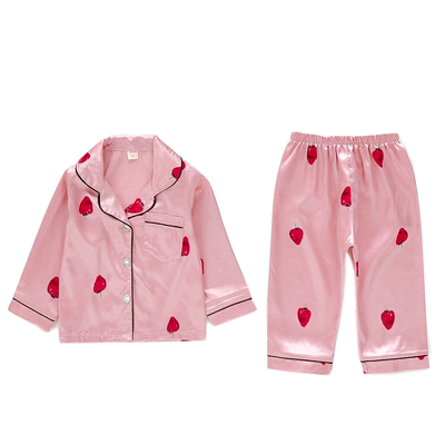 冰丝绸夏季短袖春秋家居服套装