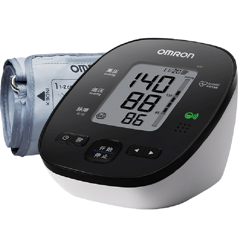 欧姆龙u31上臂式语音电子血压计开箱评测，后悔买迟了？