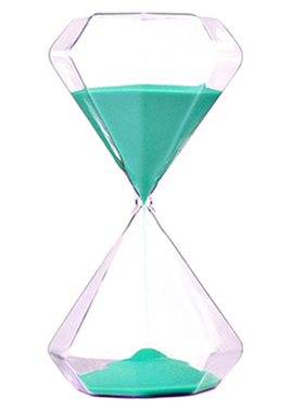 钻石桌面摆件生日礼物沙漏计时器