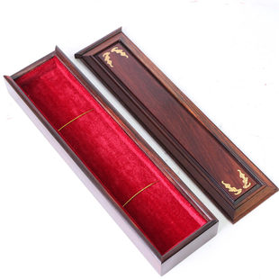 红木首饰盒红酸枝珍珠项链盒佛珠饰品玉佩器盒木制筷子收纳木盒子