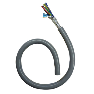 485通信线灰色高柔性屏蔽双绞信号控制线RVSP24 6 8 10芯0.15平方