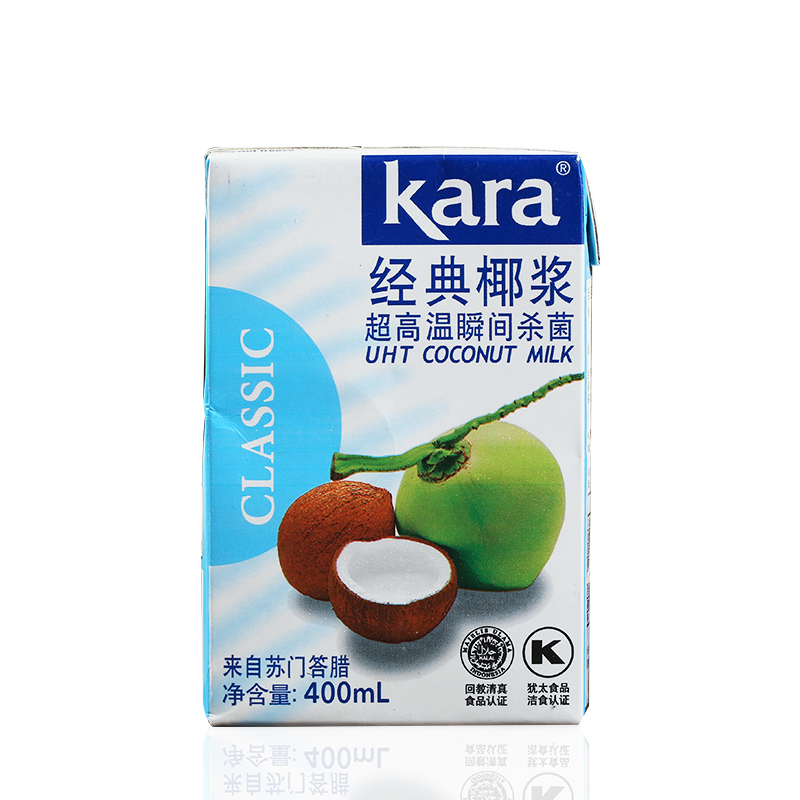 kara佳乐经典椰浆400ml印尼进口椰奶椰汁杨枝甘露奶茶店商用原料