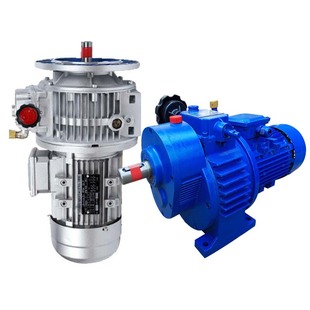 MB手动调速摩擦式无级变速机电机减速机一体机微型立式变速箱配件