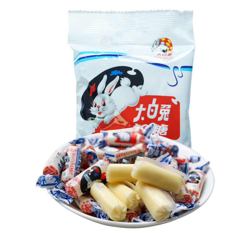 80后上海大白兔奶糖冠生园奶糖