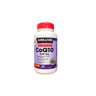 美国发 正品Kirkland COQ10高浓度辅酶COQ10 300mg 100粒