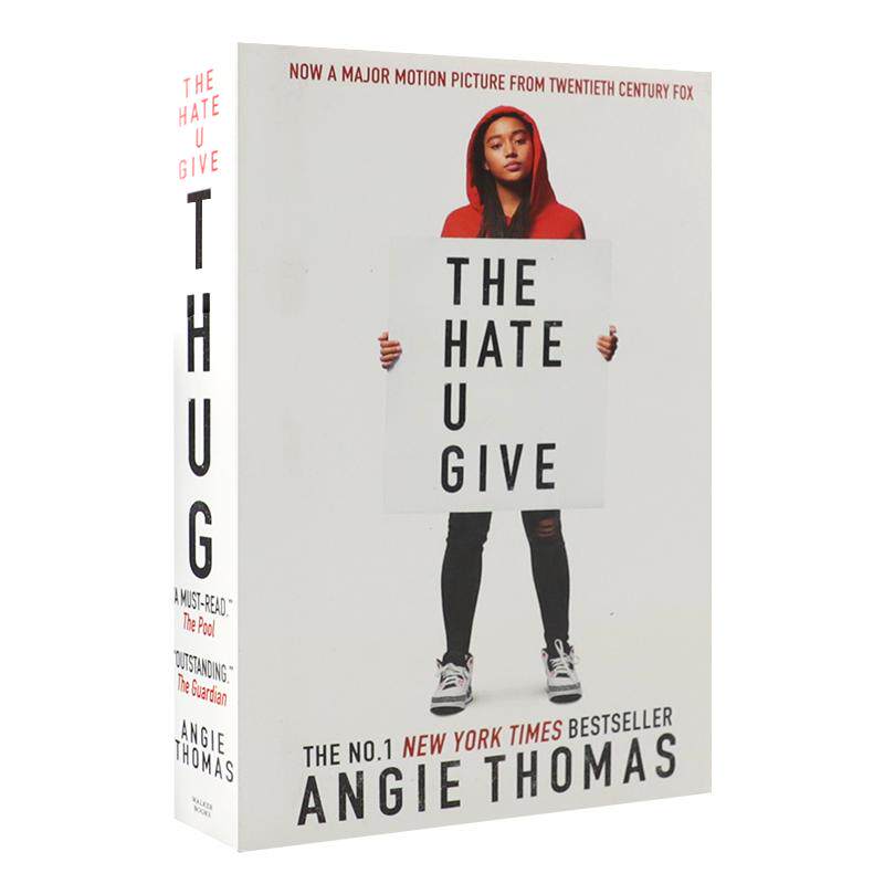 你给的仇恨The Hate U Give 安吉托马斯英文原版小说 黑人女孩版无声告白 黑暗中的星光电影版英语故事书