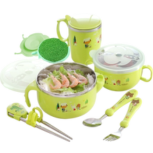 儿童餐具套装宝宝注水保温碗吃饭碗1
