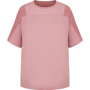 胖mm大码运动上衣女夏宽松跑步健身T恤遮肉网纱透气速干瑜伽服薄