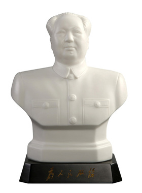 摆件办公室毛主席瓷像