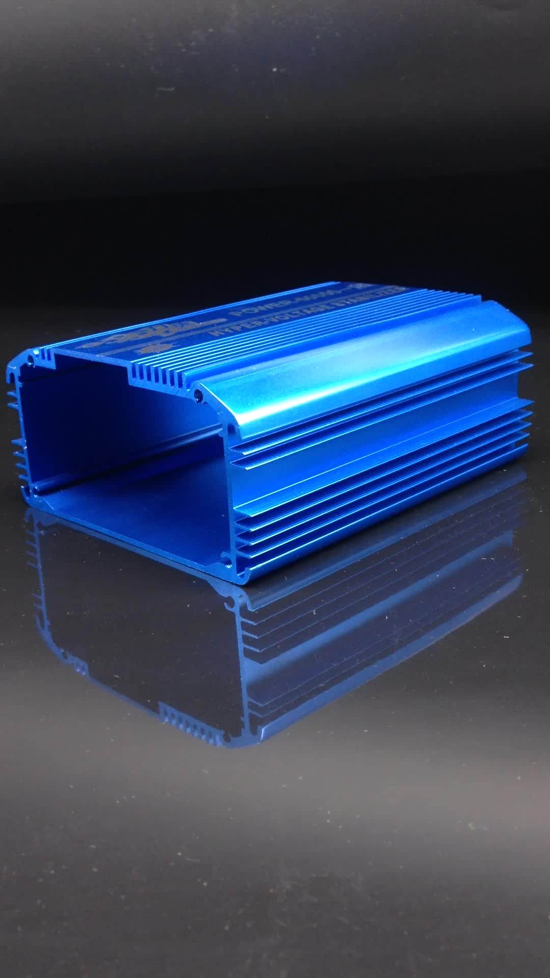 Custom Aluminum Extrusion Box / Extruded Aluminum Enclosure For