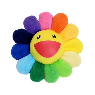 村上隆太阳花网红同款七彩太阳花包包挂件钥匙扣胸花挂件胸针