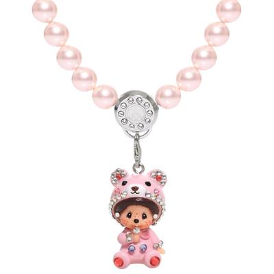 monchhichi/萌趣趣鼠年n038项链