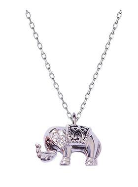 吉祥如意不褪色轻奢大象ins项链