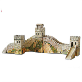 正版高难度立体创意中国古建筑拼装模型天坛布达拉宫傣族竹楼天坛