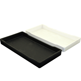 爬虫食盆陆龟箱水盆爬宠箱食盘蜥蜴角蛙守宫辐射饲养箱宠物饮水盘