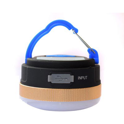 内置充电 1800mAh露营灯应急白光 黄光 红光 三色彩灯露营帐篷灯