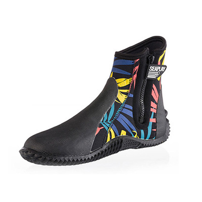 SEAPLAY X1 3mm高帮潜靴潜水鞋沙滩鞋 浮潜深潜 防滑保暖男女同款