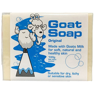 澳洲代购Goat Soap山羊奶皂洁面孕妇婴儿手工皂沐浴香皂100g