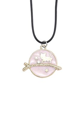 小猫咪梦幻动物开学季金属吊坠