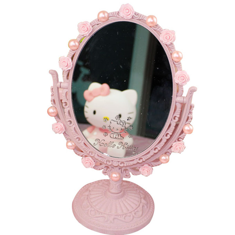 笔筒粉色少女心蔷薇花杂物文具