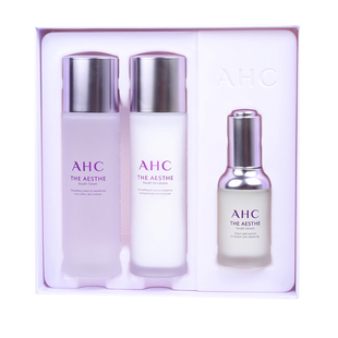 韩国AHC神仙水乳黄金玻尿酸洗面奶水乳套盒男士套装B5补水滋润