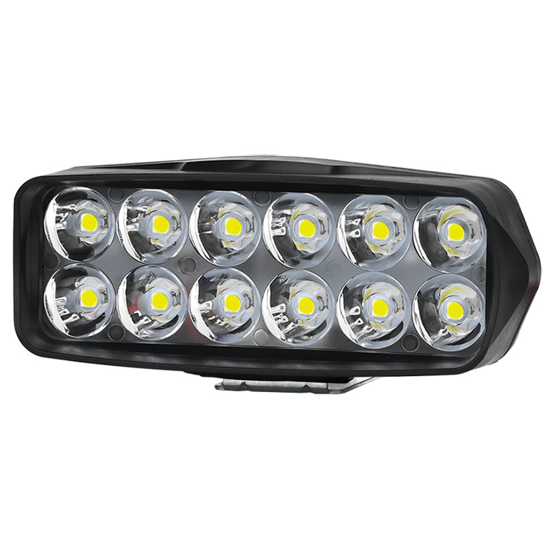 电动车灯摩托车改装12v60V72v超亮强光外置流氓射灯电瓶车led大灯