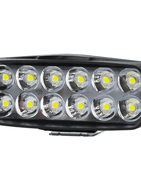 电动车灯摩托车改装12v60V72v超亮强光外置流氓射灯电瓶车led大灯
