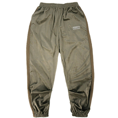 鱼鳃理念设计垂感顺滑拼接休闲裤