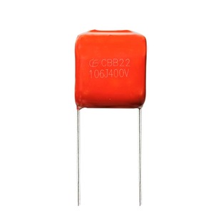 CBB22 106J400V 10UF400V630V P27mm LF聚丙烯薄膜红色固定电容器