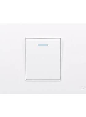 118型new钢架炫白可当双控开关