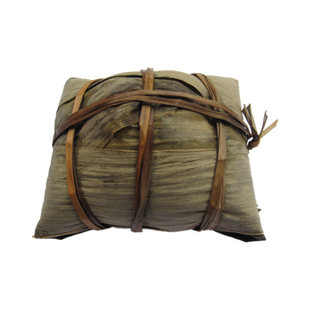 【顺丰快递 现绑现发】海南定安黑猪肉蛋黄粽子 农村粽子pk儋州粽