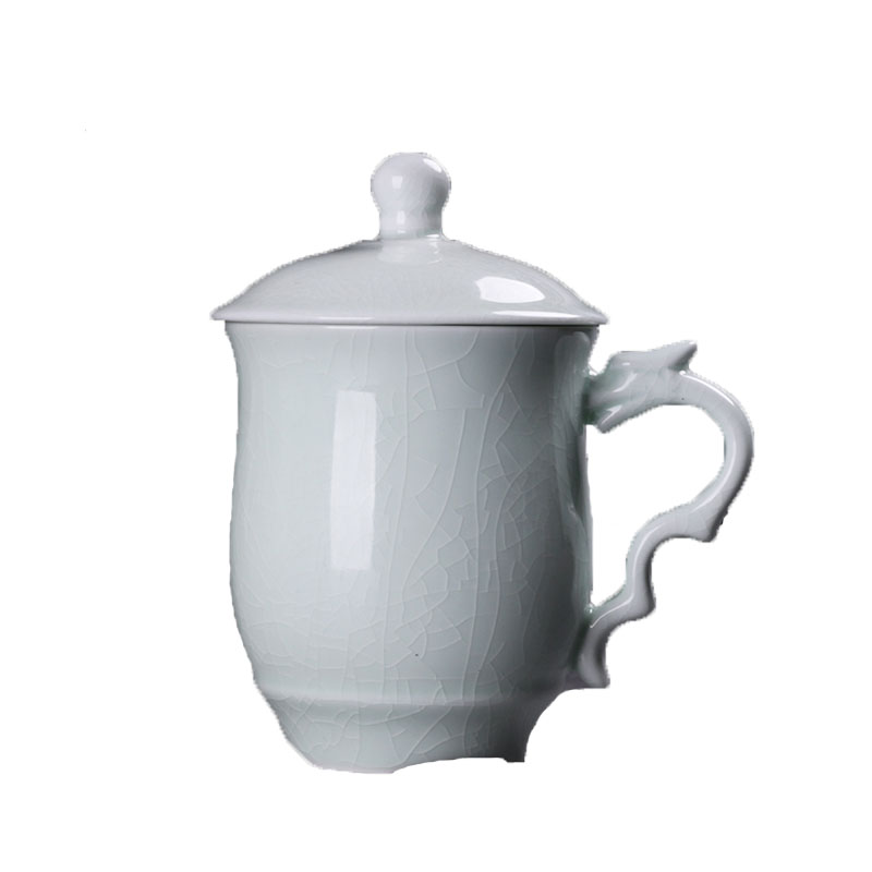 功夫茶具主人杯冰裂釉送礼陶瓷