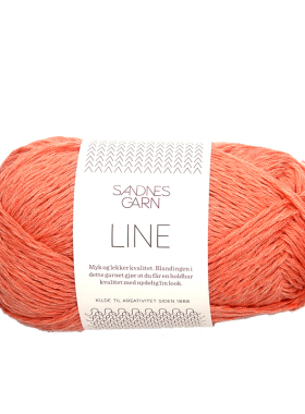 SANDNES GARN LINE 挪威进口棉麻混纺春夏毛线DIY手工编织毛衣线