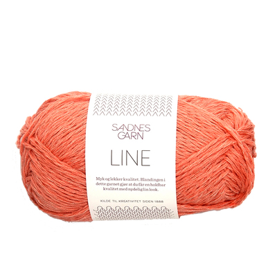 SANDNES GARN LINE 挪威进口棉麻混纺春夏毛线DIY手工编织毛衣线