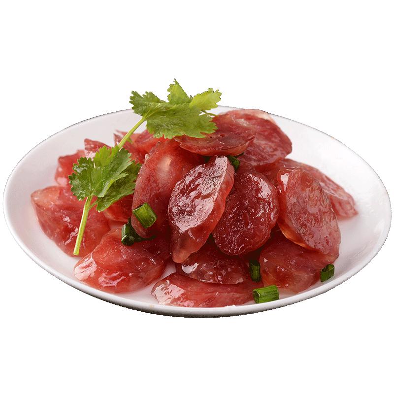 盈加福廣東特產(chǎn)手信7分瘦500克廣式臘腸東莞廣味香腸臘肉甜味