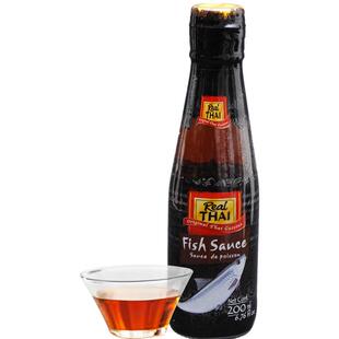 泰国进口丽尔泰*鱼露x200ml瓶 调味汁调料冬阴功咖喱虾酱代替味精
