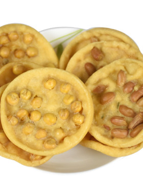 江西特产零食小吃月亮花生巴锅巴