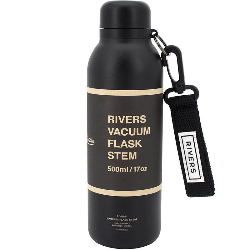 rivers不锈钢保温杯手提水杯