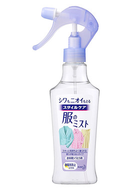 日本花王衣物防静电除皱喷雾无香